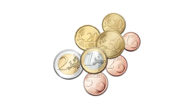 Monedes d'euro (imatge demostrativa)